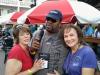 Singing “Circles” Bruce wowed the Ravens crowd at Coconuts including these two fans Karen & Judy.
